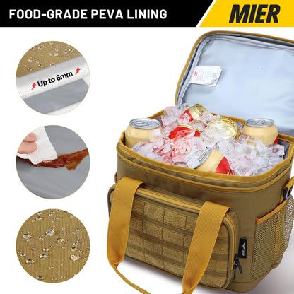 Insulated Lunch Bag Leakproof Meal Prep Cooler Tote Adult Lunch Bag MIER
