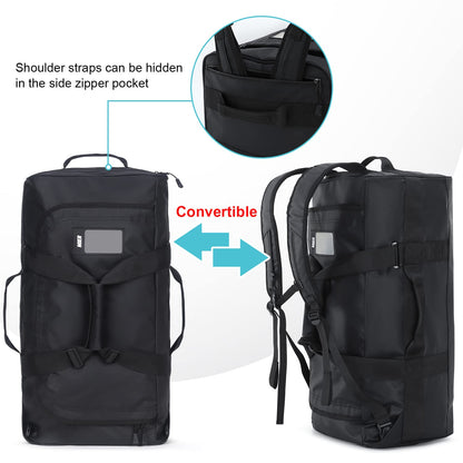 Large Convertible Backpack Duffle Heavy Duty Duffel Bag Backpack Duffel MIER