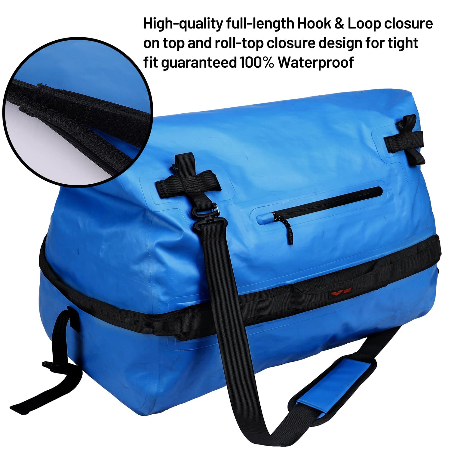 Large Waterproof Duffel Bag Rolltop Dry Backpack Duffle Bags Waterproof Duffel MIER