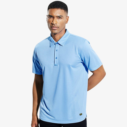 Men Quick Dry Polo Shirt Collared Golf Casual Shirts Men Polo MIER