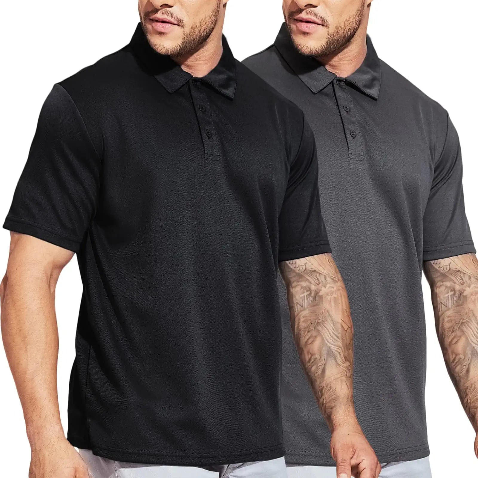 Men Quick Dry Polo Shirts Casual Collared Shirts Short Sleeve Men Polo MIER
