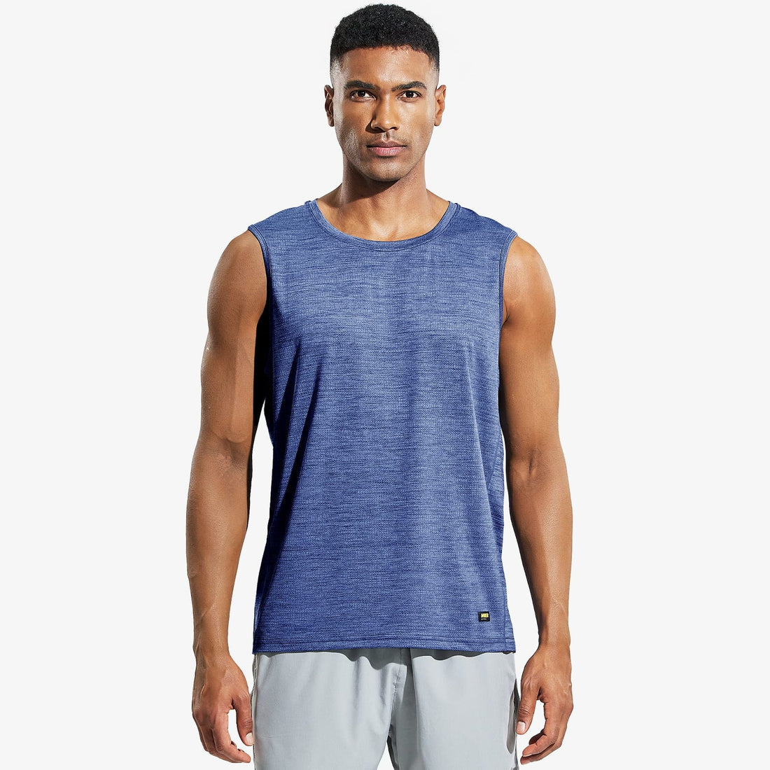 Men’s Sleeveless Tank Top Dry Fit Workout Tee Shirt Men Shirts MIER