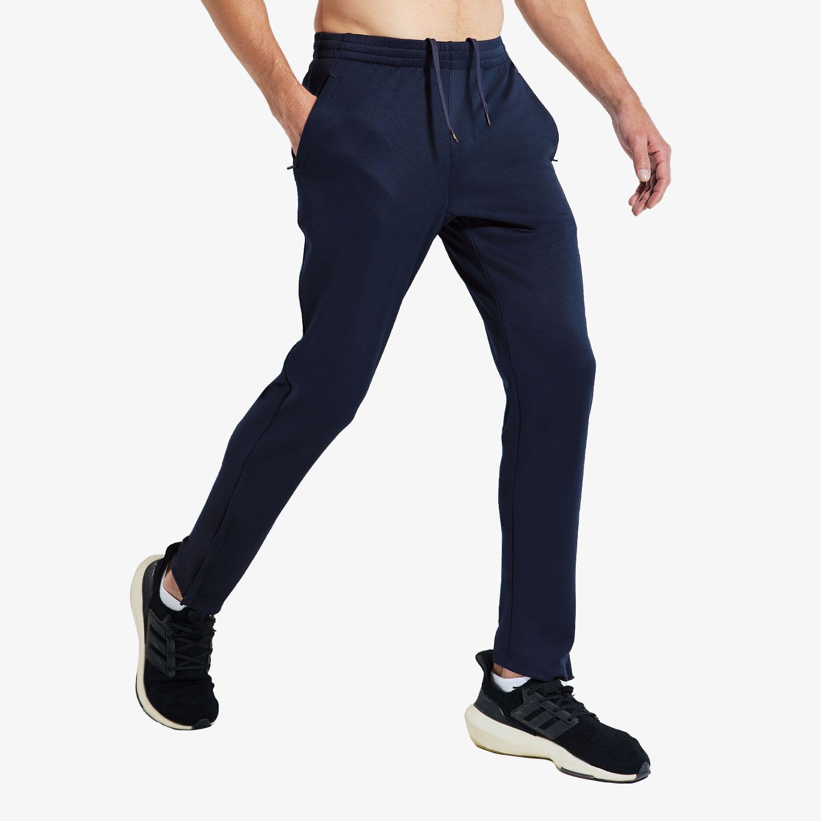 Men’s Sweatpants with Pockets Athletic Track Joggers Men Train Pants Navy / S MIER