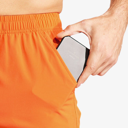 Men Workout Running Shorts 5 Inches Active Shorts with Pockets Men&