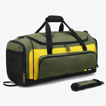 MIER Large Sports Gym Bag Duffel Bag with Shoe Compartment Gym Duffel Bag MIER
