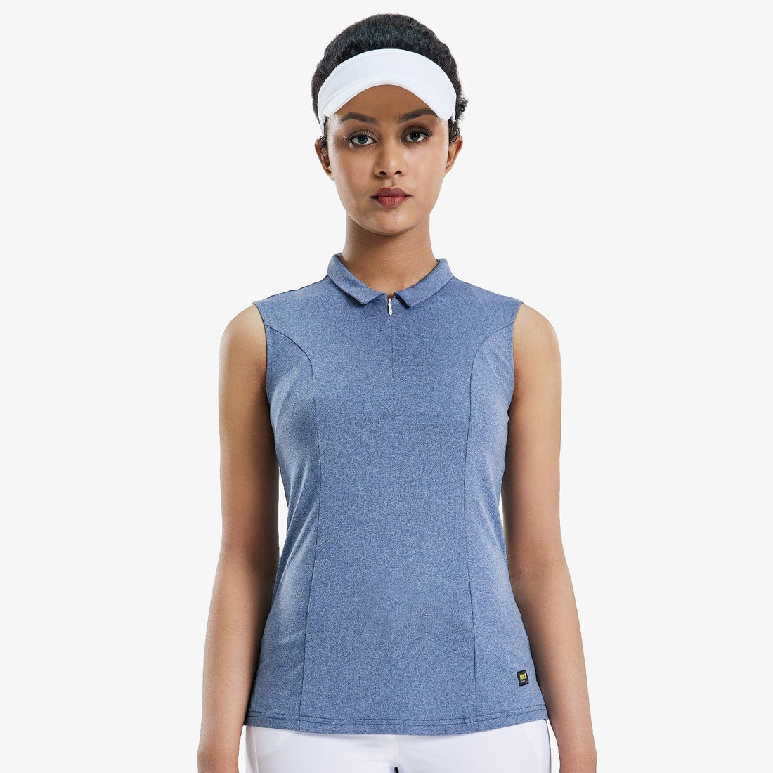 Women Golf Polo Shirts Sleeveless V Neck Tennis Shirt Women Polo MIER