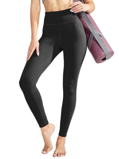 Women High Waist Workout Yoga Pants Athletic Legging with Pockets Women Yoga Pants MIER