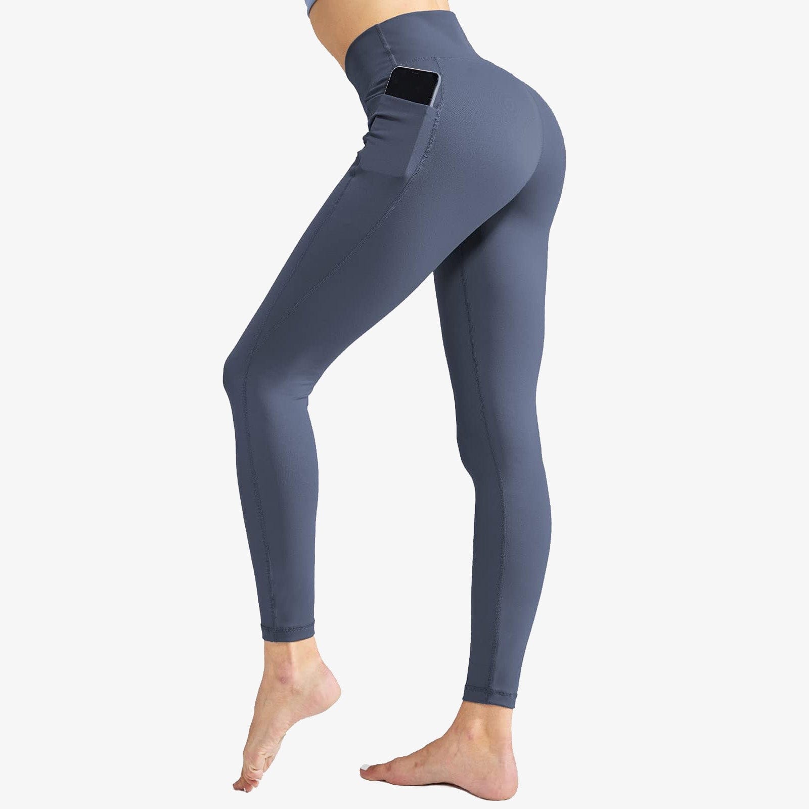 Women High Waist Workout Yoga Pants Athletic Legging with Pockets Women Yoga Pants MIER