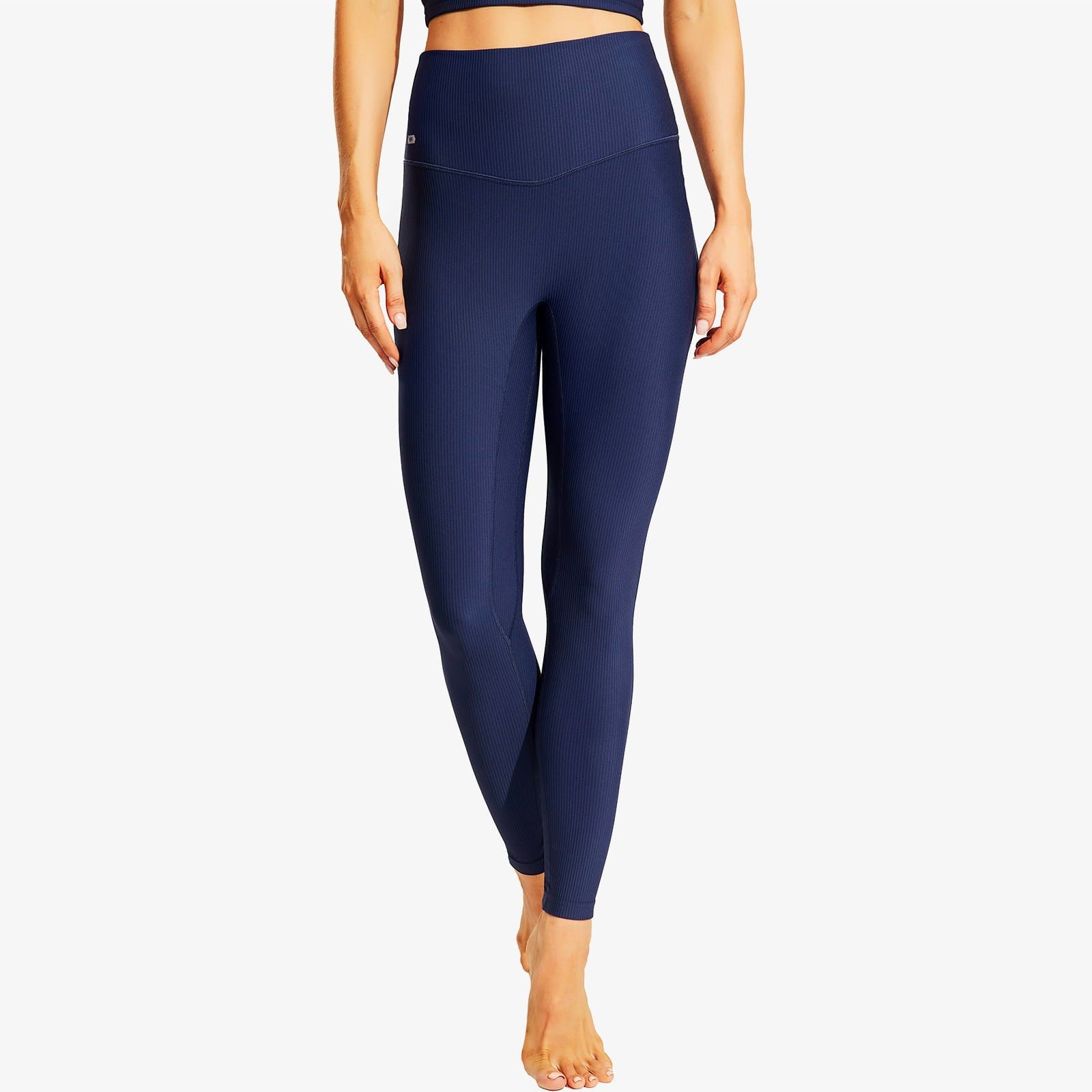 Women’s High Waisted Workout Leggings with Inside Pockets Women Yoga Pants Dark Blue / XS MIER